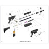 Защелка магазина для CROSMAN M4-177 417A009